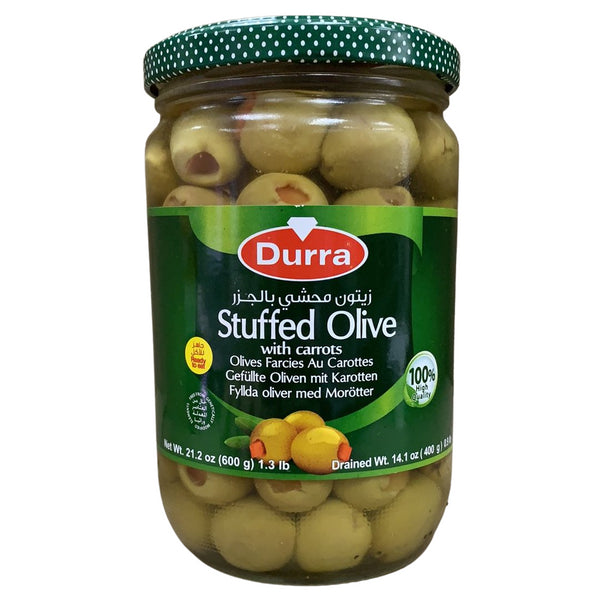 DURRA Carrot Stuffed Olives 600g