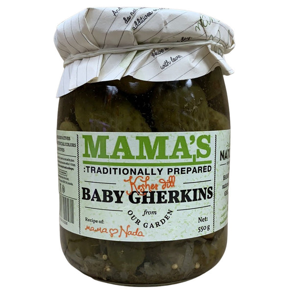 MAMAS Baby Gherkins 550g