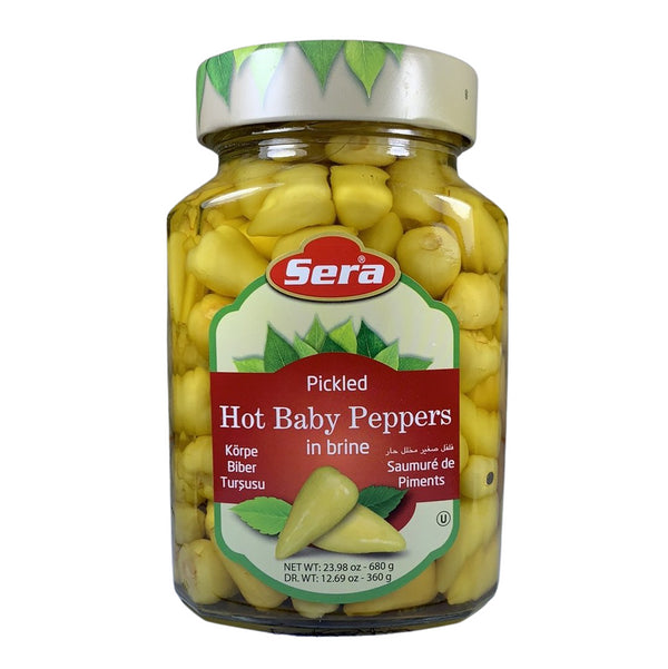 SERA Hot Baby Peppers 680g