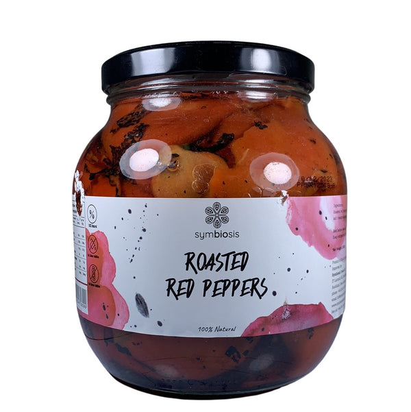 SYMBIOSIS Roasted Red Peppers 1500g