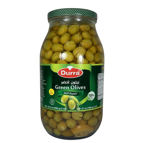 DURRA Green Olives Halabi 2.9kg