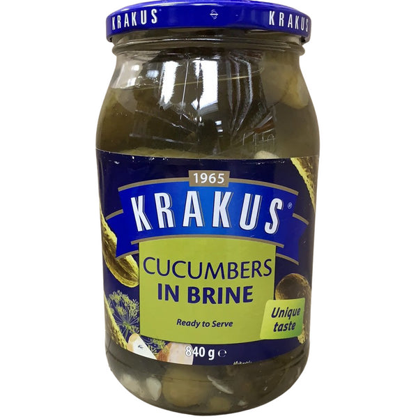 KRAKUS Brine Pickled Cucumber 840g