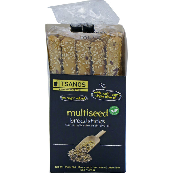 TSANOS Multiseed Breadsticks 55g