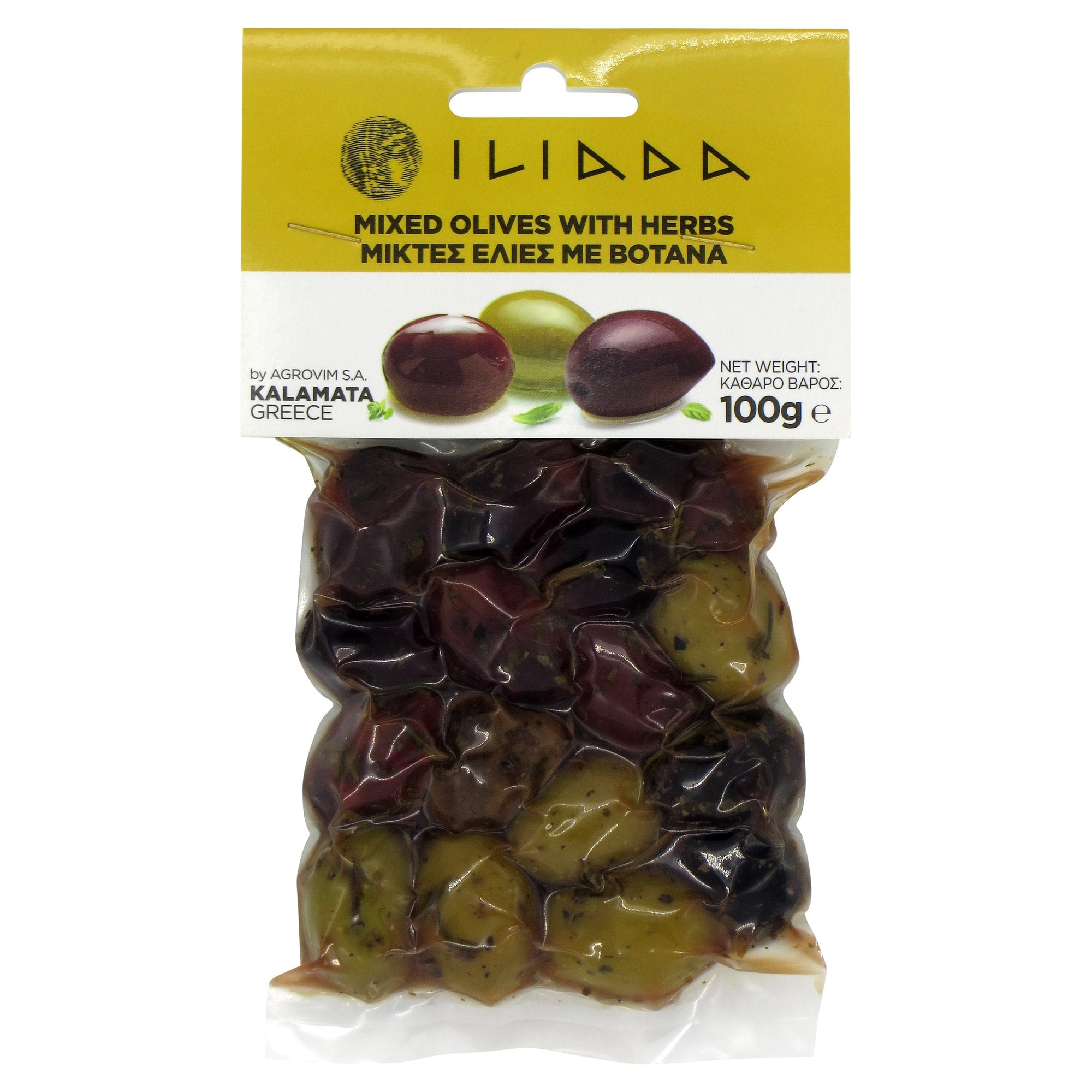 ILIADA Organic Mixed Olives 30g